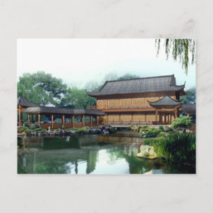 Carte postale japonaise Pagode