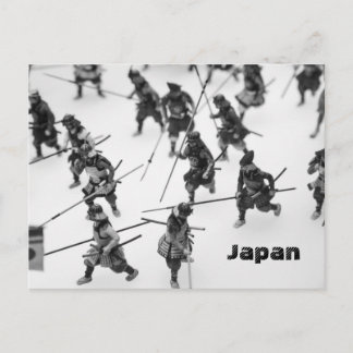 Carte postale Japonaise Samurai Figures