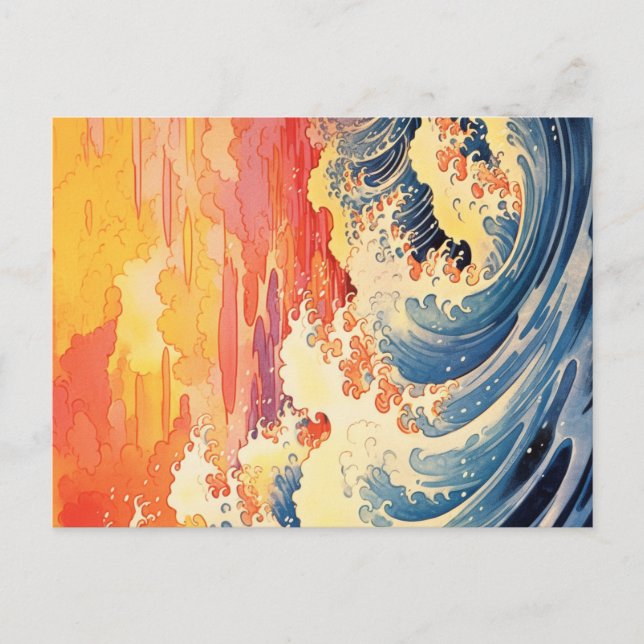 Carte postale japonaise vintage (Devant)