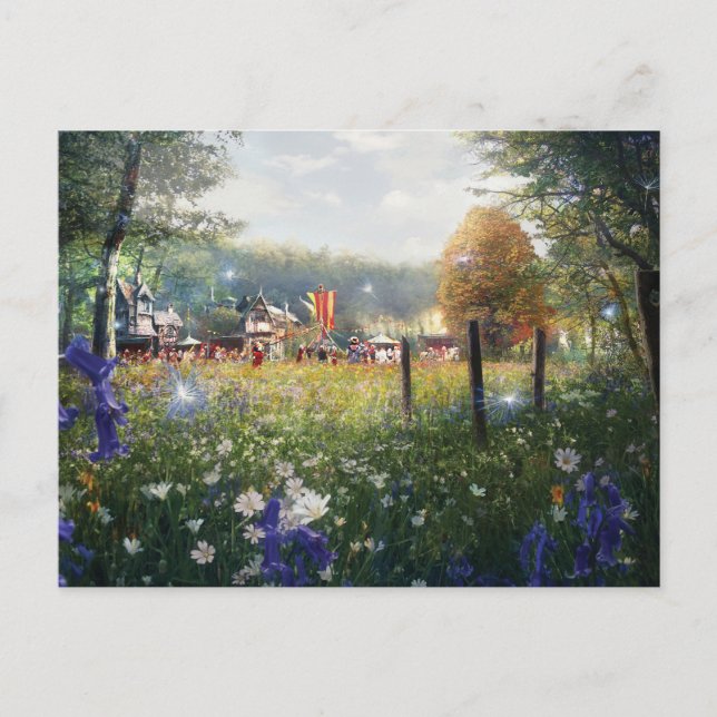 Carte Postale Jardin (Devant)