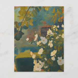 Carte Postale Jardin Blanc