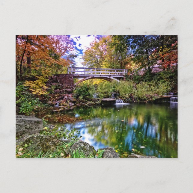 Carte Postale Jardin botanique (Devant)