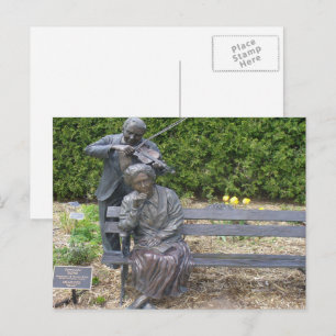 Carte Postale Jardin botanique de Couple Serenade
