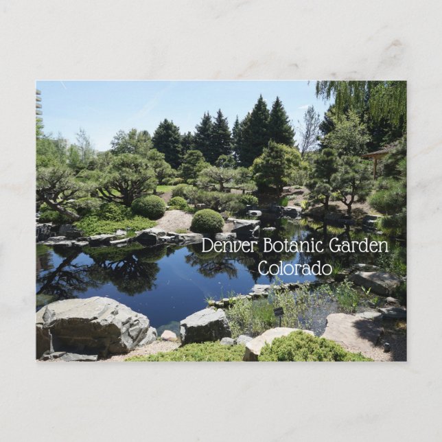Carte Postale Jardin botanique de Denver (Devant)