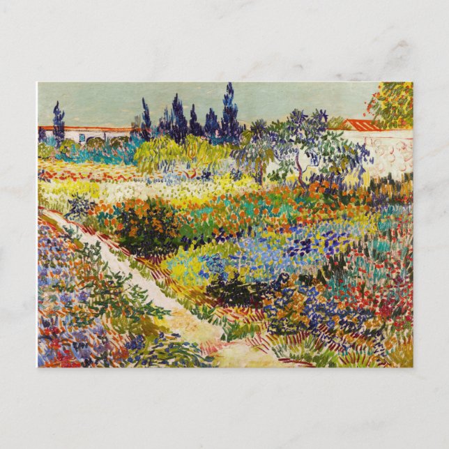 Carte Postale Jardin d'Arles (Devant)