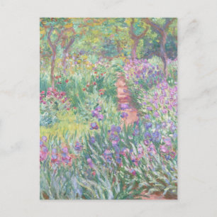 Carte Postale Jardin d'artiste à Giverny 1900 Claude Monet Célèb