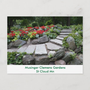 Carte Postale Jardin de Musinger