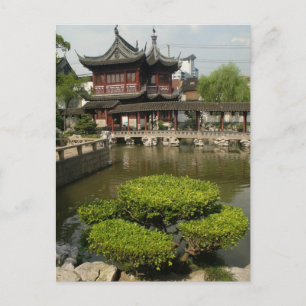Carte Postale Jardin de Yuyan, Shanghai, Chine