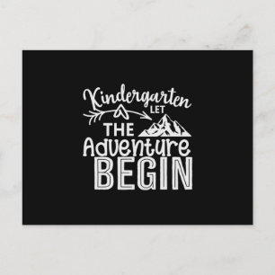 Carte Postale Jardin d'enfants Let The Adventure Begin
