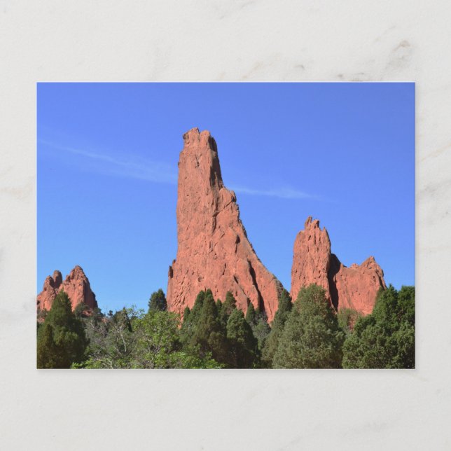 Carte Postale Jardin des Dieux (Devant)