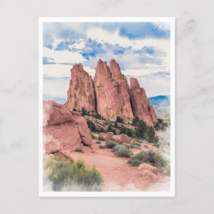 Carte Postale Jardin des Dieux Colorado
