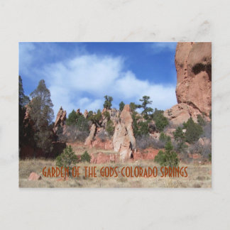Carte Postale JARDIN DES GODS-COLORADO SPRINGS-Carte postale