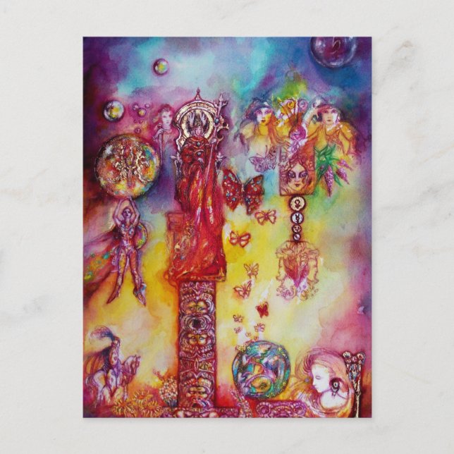 CARTE POSTALE JARDIN DES OMBRES PERDUES (Devant)