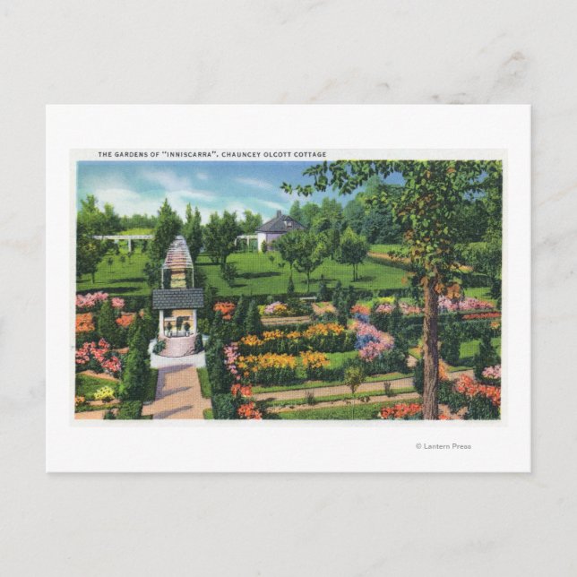 Carte Postale Jardin d'Inniscarra (Devant)