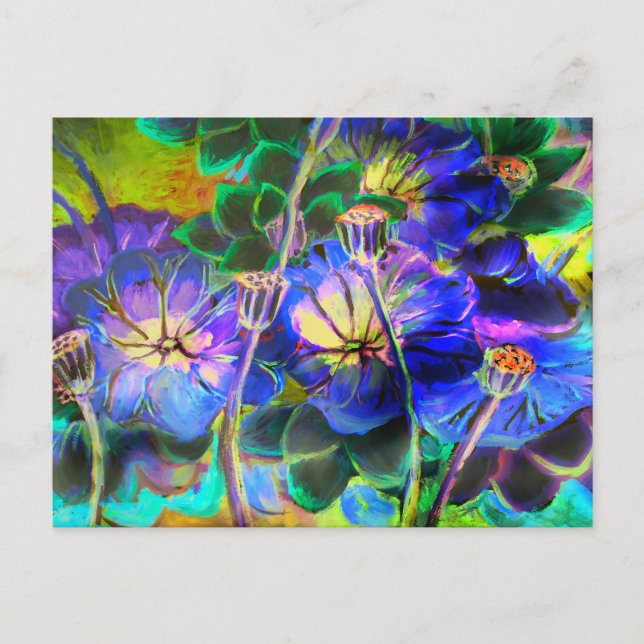 Carte Postale Jardin du Lotus (Devant)