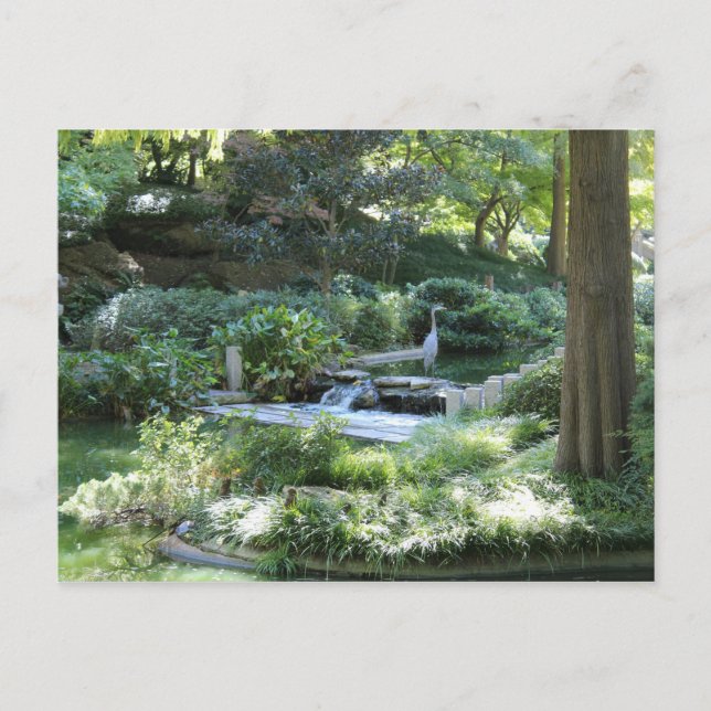 Carte Postale Jardin japonais à Fort Worth Texas # 44 (Devant)
