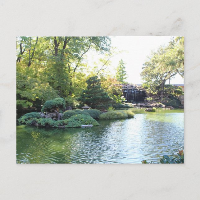 Carte Postale Jardin japonais à Fort Worth Texas # 53 (Devant)