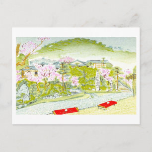 Carte Postale Jardin Japonais Vintage