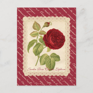 Carte Postale Jardin Rose Charles Lefebvre