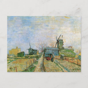 Carte Postale Jardin végétal à Montmartre par Vincent van Gogh