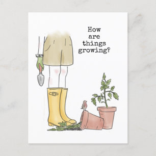 Carte Postale Jardinage