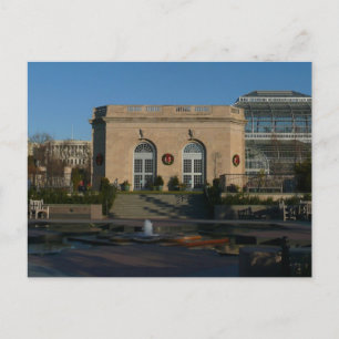 Carte Postale Jardins botaniques à Noël à Washington DC