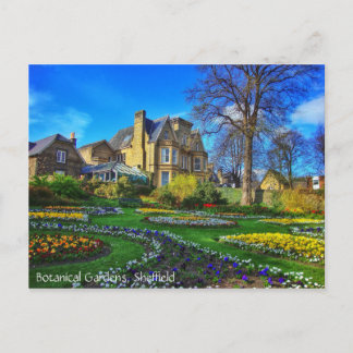 Carte Postale Jardins botaniques, Sheffield