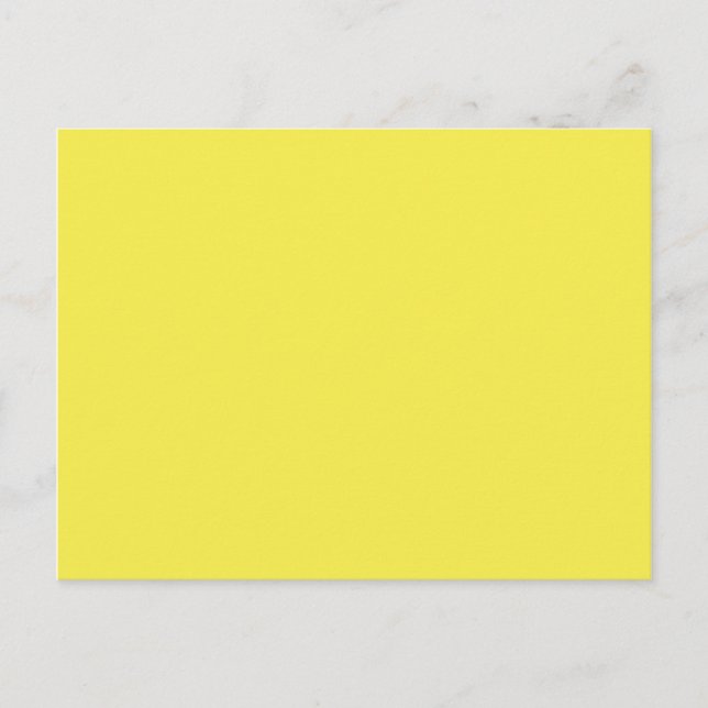 Carte Postale Jaune Daffodique (Devant)