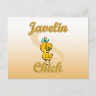 Carte Postale Javelin Chick