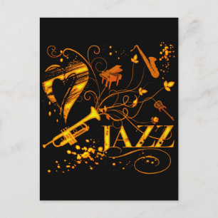 CARTE POSTALE JAZZ