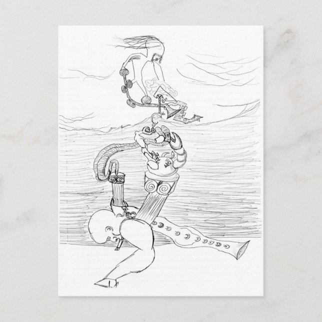 Carte Postale Jazz (Devant)