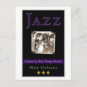 Carte Postale Jazz