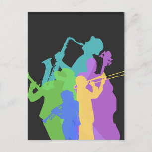 Carte Postale Jazz