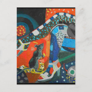 Carte Postale Jazz bar