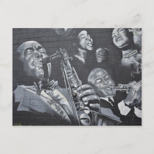 Carte postale Jazz Legends (Detroit, MI)
