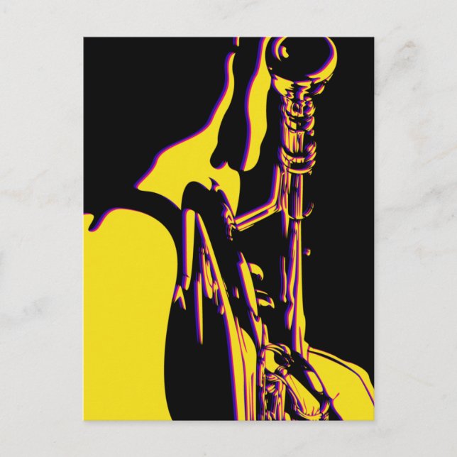 Carte postale Jazz Trumpet Player (Devant)