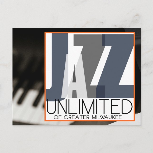 Carte Postale Jazz Unlimited Post Card (Devant)