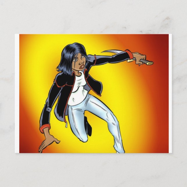 Carte Postale Je dois courir, chérie ! (Devant)