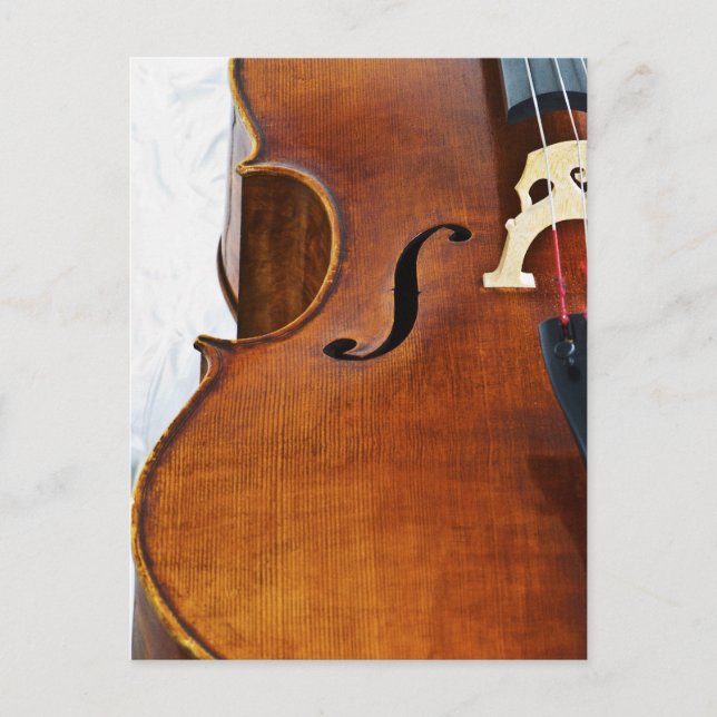 Carte Postale Je joue au Cello (Devant)