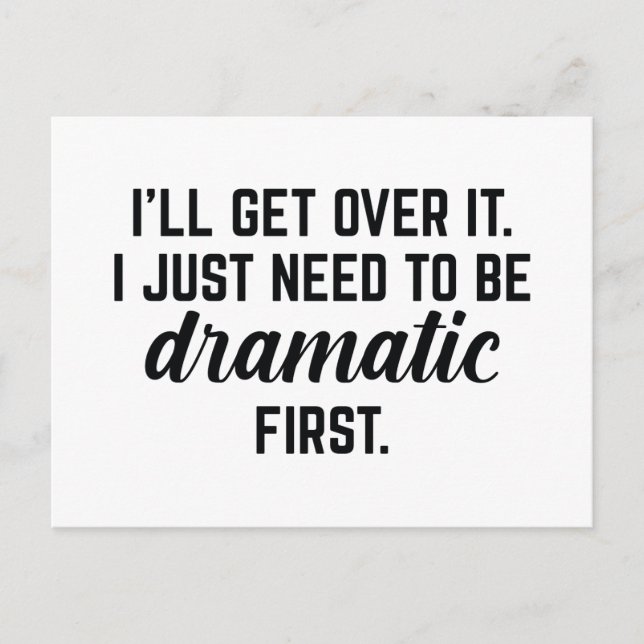 Carte Postale Je M'en Remettrai (Devant)