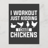 Je m'entraîne Je plaisante Je chasse les poulets