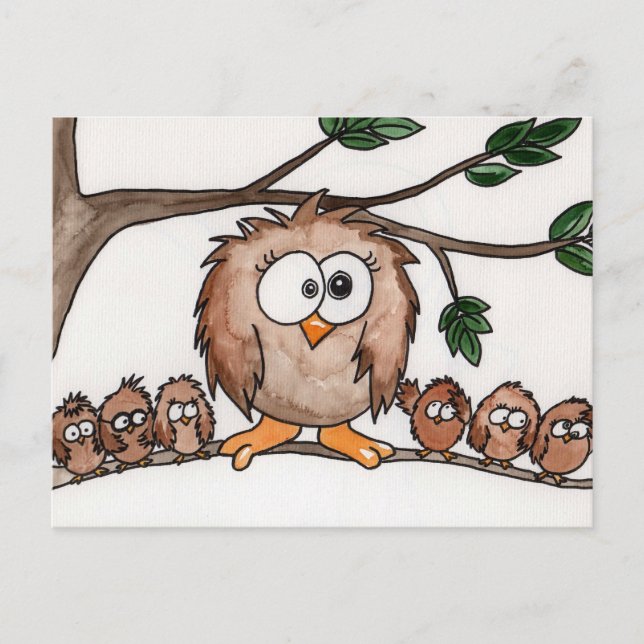 Carte Postale Je m'inquiète ? (Devant)