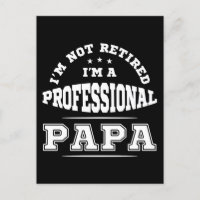 Je ne suis pas à la retraite Je suis un papa profe