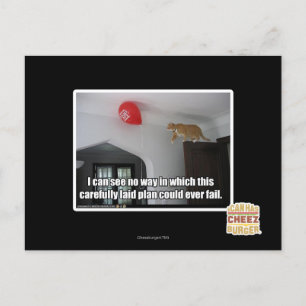 Carte Postale Je ne vois pas comment cela pourrait échouer