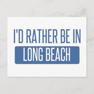 Carte Postale Je préférerais être à Long Beach NY