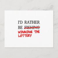 Je Préférerais Pêcher... Gagner la loterie
