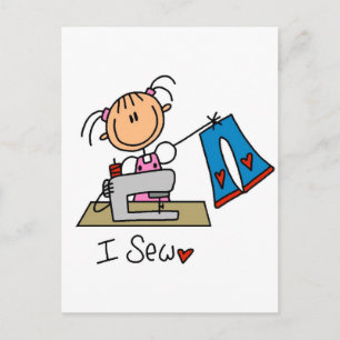 Carte Postale Je scie des t-shirts et des cadeaux