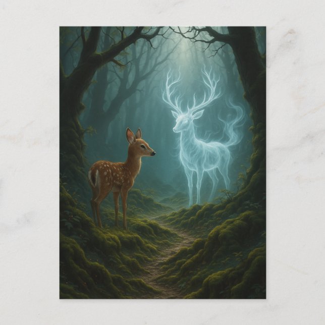 Carte Postale Je suis avec toi (Devant)