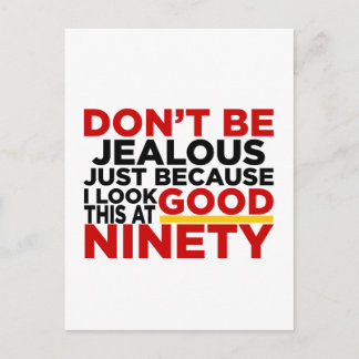 Carte Postale Je suis beau à 90 ans Conceptions d'anniversaire