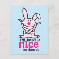 Je suis complètement sympa